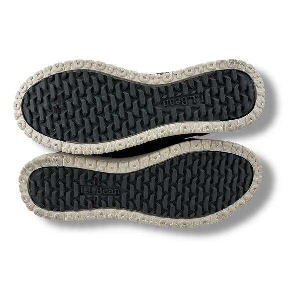 L.L. Bean Ultralight Quilted Insulated Boots Womens Size 8 White Gray Insulated - Picture 8 of 8